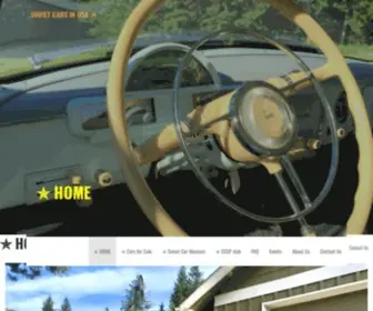 Sovietcar.com(Soviet Cars in USA ☭) Screenshot