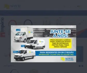 Sovil.com.br(Material para construção) Screenshot