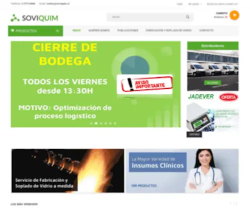 Soviquim.cl(Tienda) Screenshot