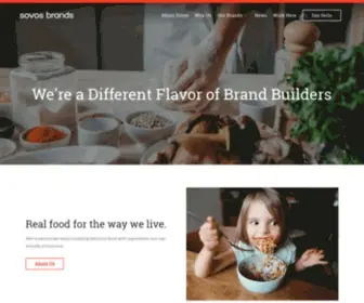 Sovosbrands.com(Sovos Brands) Screenshot
