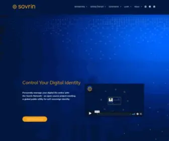 Sovrin.org(The Sovrin Foundation) Screenshot