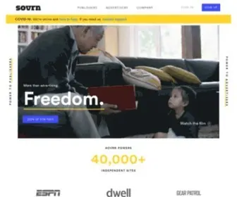 Sovrn.com(The Publisher Technology Platform) Screenshot