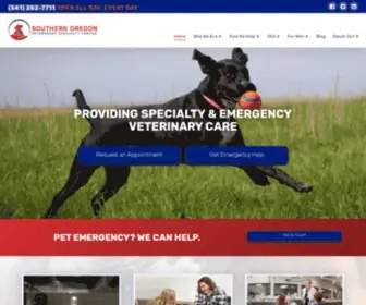 Sovsc.com(Emergency Veterinary Clinic and Veterinary Specialty Hospital) Screenshot