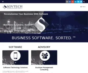 Sovtechapps.co.za(Page Redirection) Screenshot