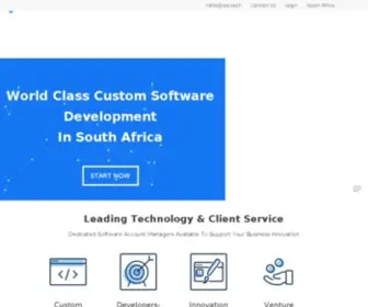 Sov.tech(SovTech.co.za Software Development In South Africa) Screenshot