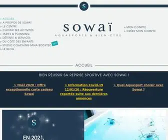 Sowai-Aquasports.fr(être) Screenshot