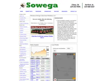 Sowegacotton.com(Sowega Cotton Gin & Warehouse) Screenshot