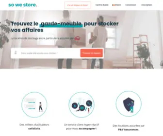 SoweStore.be(Garde meuble) Screenshot