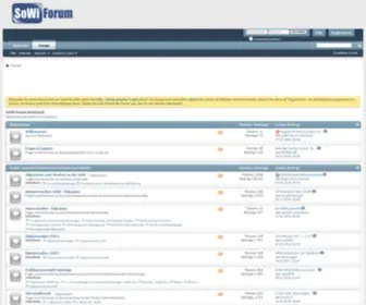 Sowi-Forum.com(SoWi Forum Innsbruck) Screenshot