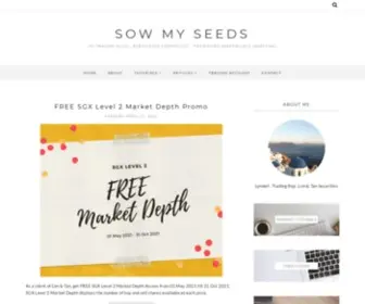 Sowmyseeds.com(Sow My Seeds) Screenshot