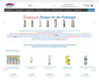 Sowohlis.de(Kosmetik-Shop und Fußpflege-Shop) Screenshot