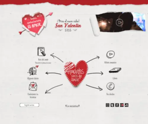 Soyamante.org(Amantes son los que aman) Screenshot