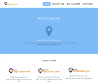 Soyciudad.com(Portales Regionales en Internet) Screenshot