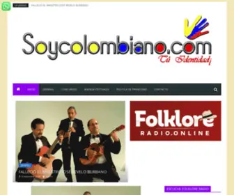 Soycolombiano.com(Soycolombiano) Screenshot