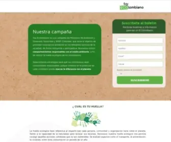 Soyecolombiano.com(1000 x 1 Propósito) Screenshot