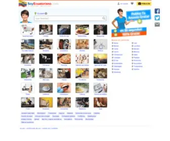 Soyecuatoriano.com(Anuncios gratis y clasificados en Ecuador) Screenshot