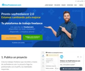 Soyfreelancer.com(Plataforma Freelance) Screenshot