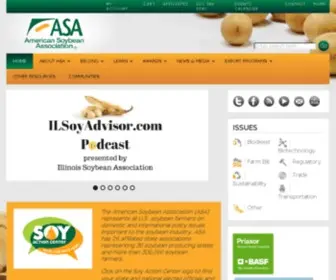 Soygrowers.com(The American Soybean Association (ASA)) Screenshot