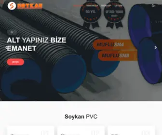 SoykanpVc.com.tr(Soykan PVC) Screenshot