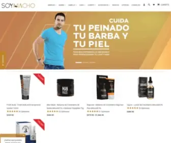 Soymacho.com(Encuentra Artículos y Consejos para el Cuidado del Hombre) Screenshot