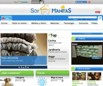 Soymanitas.com(Trucos y consejos prácticos de cocina) Screenshot