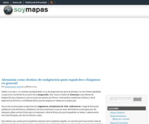 Soymapas.com(Mapa) Screenshot