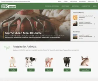 Soymeal.org(Soybean Meal Resource for Nutritionists) Screenshot