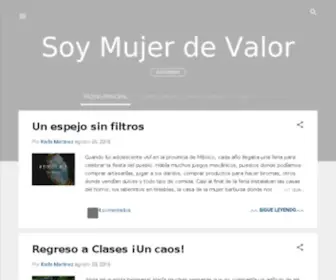 Soymujerdevalor.com(Great domain names provide SEO) Screenshot