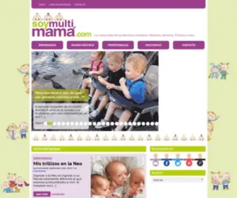 Soymultimama.com(La comunidad de las familias múltiples) Screenshot