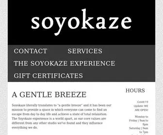 Soyokazemassage.com(Spa) Screenshot