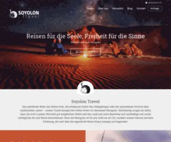 Soyolon-Travel.de(Startseite) Screenshot