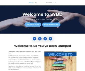 Soyouvebeendumped.com(So You've Been Dumped (SYBD)) Screenshot