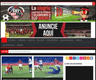 Soyrojinegro.com(Noticias del Cúcuta Deportivo) Screenshot