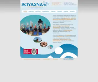 Soysana.com(Gestión de Instalaciones Deportivas (Navarra)) Screenshot