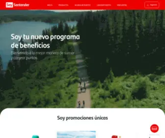 Soysantander.com.uy(Soy Santander) Screenshot