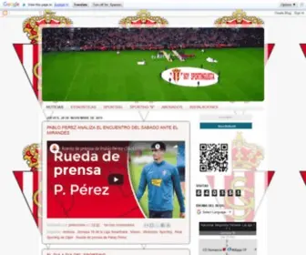 Soysportinguista.com(Soy Sportinguista. Noticias) Screenshot