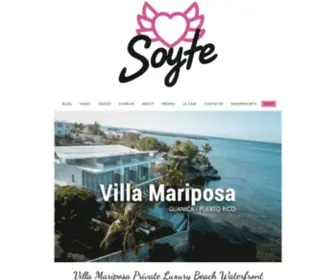 Soytendencia.com(Blog, viajes, ropa, Tendencias) Screenshot