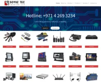 Soyuztech.com(Unified Communication Solutions In Dubai) Screenshot