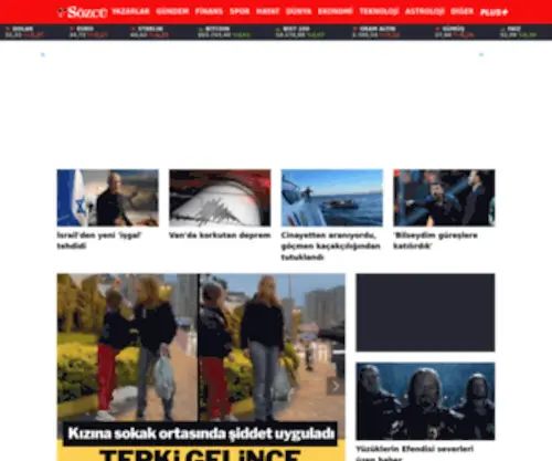 Sozcu.com.tr Screenshot