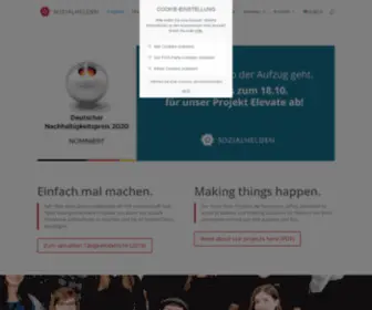 Sozialhelden.de(Einfach mal machen) Screenshot