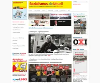Sozialismus.de(Kommentare & Analysen) Screenshot