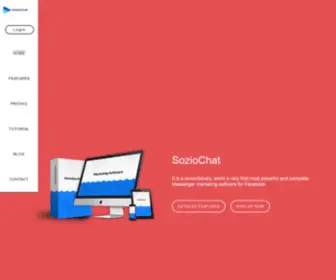 Soziochat.com(#1 Multichannel Marketing Solution) Screenshot