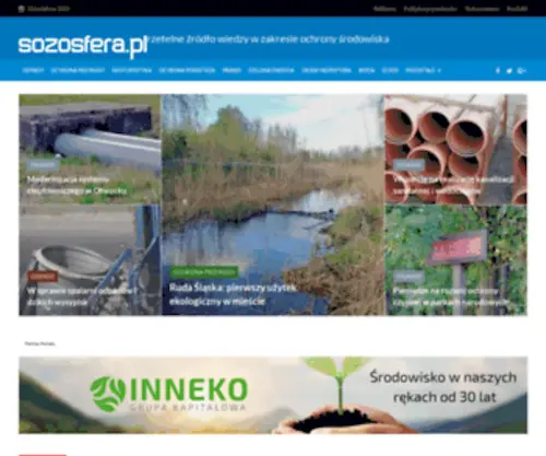 Sozosfera.pl(Ochrona środowiska) Screenshot