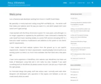 SP-Tech.co.uk(Freelance web developer based in Cardiff) Screenshot