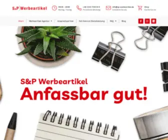 SP-Werbeartikel.de(S&P Werbeartikel GmbH) Screenshot