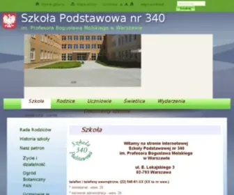 SP340.pl(Szkoła) Screenshot