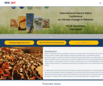 SP3C.org.pk(SP3C 2017) Screenshot