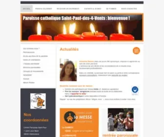 SP4V.fr(Paroisse catholique Saint) Screenshot