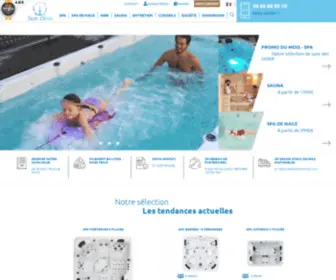 Spa-Alina.com(Jacuzzi pas cher et Spa pas cher) Screenshot