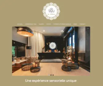 Spa-Ayurveda-Taaj.com(Bienvenue au spa) Screenshot